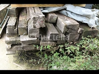 Spanten en diverse balken in eiken of andere - afbeelding 2 van  3