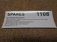 Spare parts for cmp cybeq 8000 fab spare parts - afbeelding 2 van  2