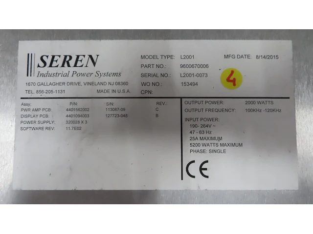 Spare parts for dry scrub - afbeelding 13 van  15