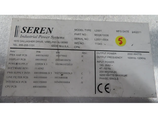 Spare parts for dry scrub - afbeelding 14 van  15