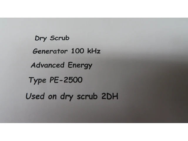 Spare parts for dry scrub - afbeelding 2 van  3