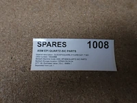 Spare parts for epi asm epsilon 2000 one quartz-sic parts - afbeelding 2 van  3