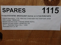 Spare parts for furnace svg svg7000 - brooks(amat) sentinel, ver 3.4 fab spare parts - afbeelding 2 van  2