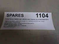 Spare parts for furnace thermco thermco 8204 - brooks (amat) sentinel, ver 2.4 fab spare parts - afbeelding 2 van  4