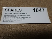 Spare parts for metal dep applied materials endura pvd 5500 fab spare parts - afbeelding 2 van  3