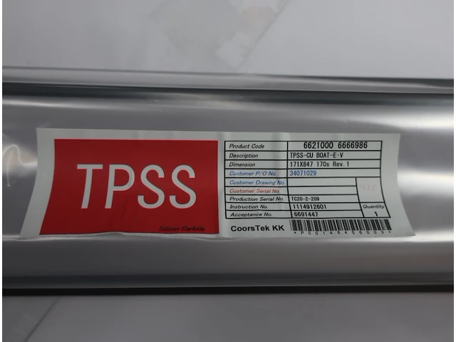 Spare parts for quartz-sic parts quartz-sic parts - afbeelding 3 van  4