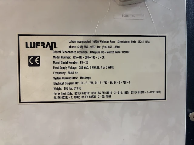 Spares - lufran heaters - afbeelding 3 van  3