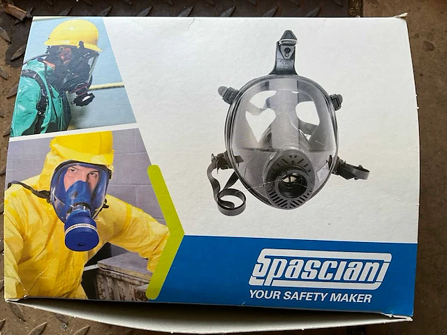 Spasciani. tr 2002 safety gezicht masker. (2x) - afbeelding 2 van  2