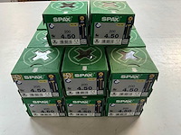 Spax schroef 200 stuks 4 x 50 (20x) - afbeelding 1 van  3