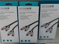 Speaka professional, cinch-stekker, 5 stuks (r/l) - afbeelding 2 van  3