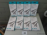 Speaka professional, cinch-stekker, 8 stuks (r/l) - afbeelding 4 van  4