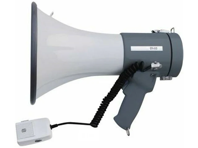 Speaka professional er-66s megafoon + microfoon. - afbeelding 1 van  3
