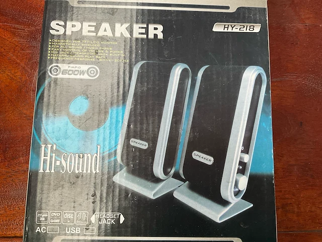 Speaker set hi-sound hy-218 - afbeelding 1 van  3