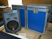 Speakers in flightcase jbl eon power10 2 st - afbeelding 1 van  6