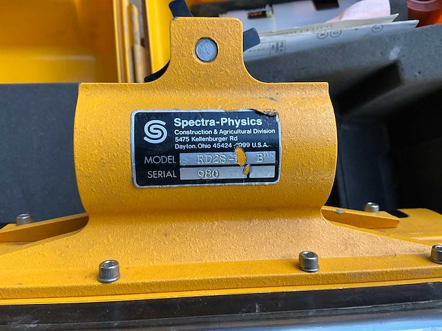 Spectra precision laserplane 500c bouwlaser - afbeelding 7 van  7