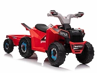 Speed racing elektrische kinderquad 6v - rood - afbeelding 2 van  11