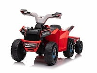 Speed racing elektrische kinderquad 6v - rood - afbeelding 1 van  11