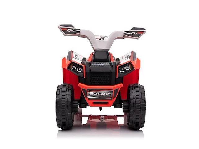 Speed racing elektrische kinderquad 6v - rood - afbeelding 4 van  11