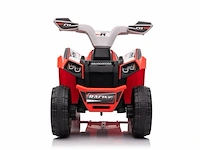 Speed racing elektrische kinderquad 6v - rood - afbeelding 4 van  11