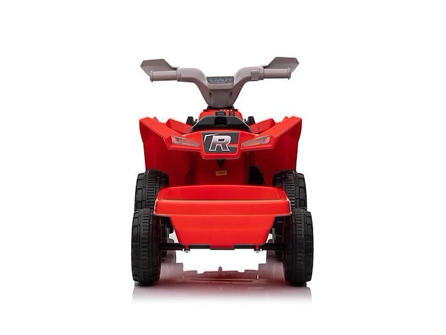 Speed racing elektrische kinderquad 6v - rood - afbeelding 9 van  11