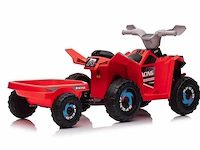 Speed racing elektrische kinderquad 6v - rood - afbeelding 10 van  11