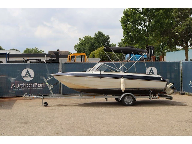 Speedboot glasdon v-155 diesel 1978 - afbeelding 1 van  1