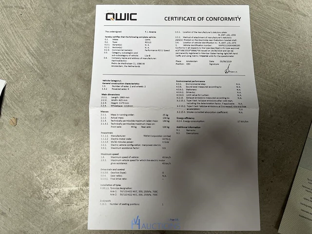 Speedpedelec qwic rd11s - 2019 - afbeelding 7 van  17