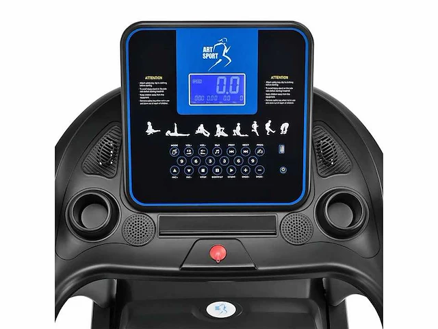 Speedrunner 7000 opvouwbare loopband met kinomap-functie, 3 pk motor, 22 km/u - afbeelding 2 van  14