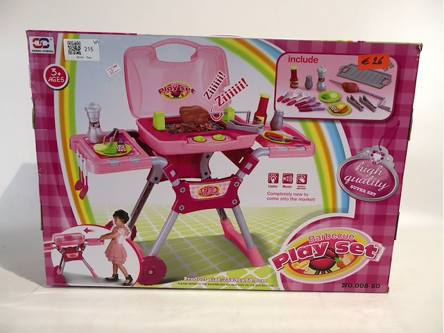 Speelgoed bbq - afbeelding 1 van  3