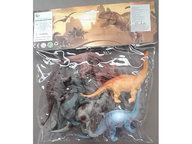 Speelgoed dieren happy animal world - 2 stuks - afbeelding 1 van  3