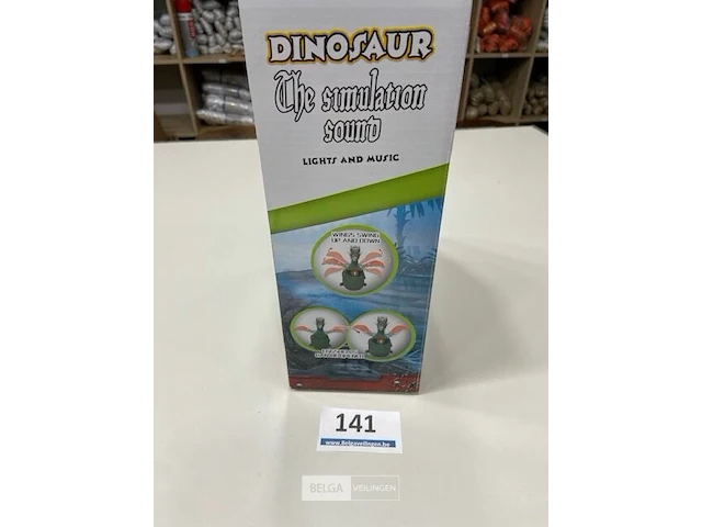 Speelgoed dino met licht en geluid - afbeelding 3 van  3
