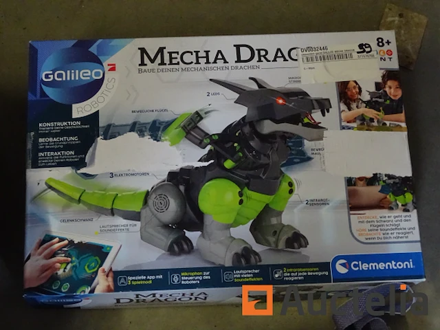 Speelgoed mecha dragon, rugzak, tent canvas - afbeelding 3 van  6