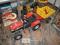 Speelgoed tractor falk fiatagri met aanhanger - afbeelding 2 van  2