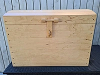 Speelgoedkoffer nr 2 met afgeronde deksel - afbeelding 1 van  2