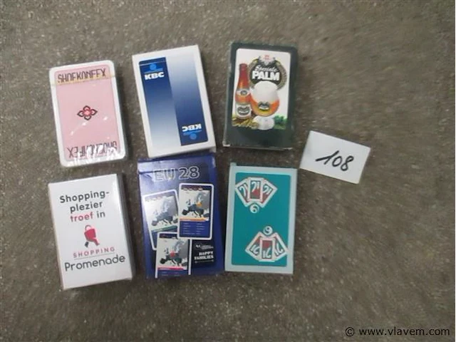 Speelkaarten - afbeelding 1 van  1