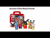 Speelkoffer met 6 bing acamar films figuren - afbeelding 1 van  1