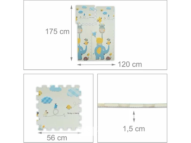 Speelmat puzzel - afbeelding 6 van  9