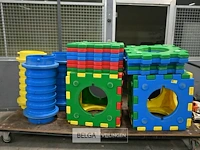 Speeltoestel kids met 3 tunnels - afbeelding 2 van  7