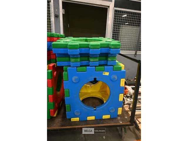 Speeltoestel kids met 3 tunnels - afbeelding 3 van  7