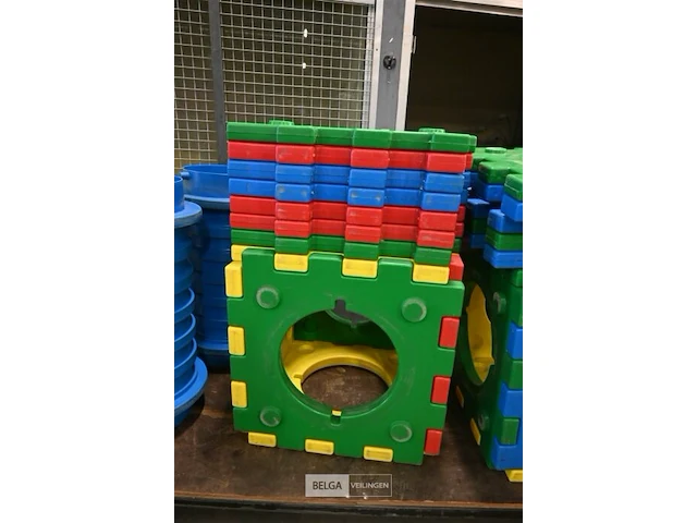 Speeltoestel kids met 3 tunnels - afbeelding 4 van  7