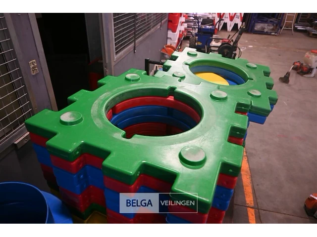 Speeltoestel kids met 3 tunnels - afbeelding 6 van  7