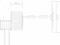 Speeltoren met aanbouw schommel - afbeelding 4 van  4