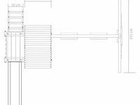 Speeltoren met aanbouw schommel - afbeelding 5 van  5