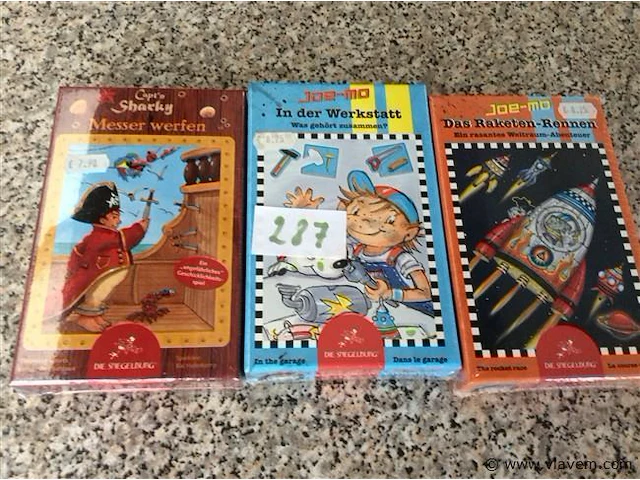 Spellen 3stuks - afbeelding 1 van  2