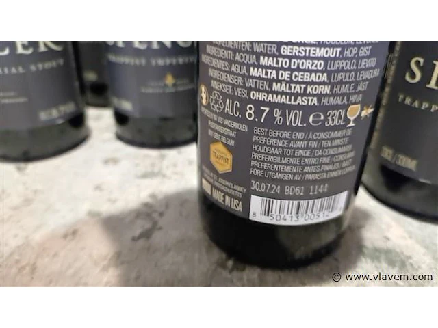 Spencer trappist imperial stout 33cl 24 flessen - afbeelding 4 van  5