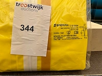 Sperian. spacel plus 3000 ra ebj. 3&5. polythleenfolie wegwerpoverall (3x) - afbeelding 2 van  2
