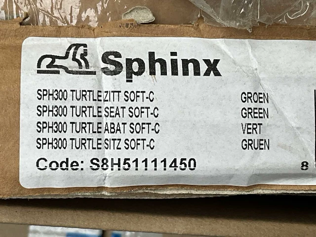 Sphinx turtle sph300 toiletbril - afbeelding 3 van  3