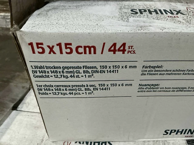 Sphinx vloertegel 160m2 - afbeelding 4 van  7