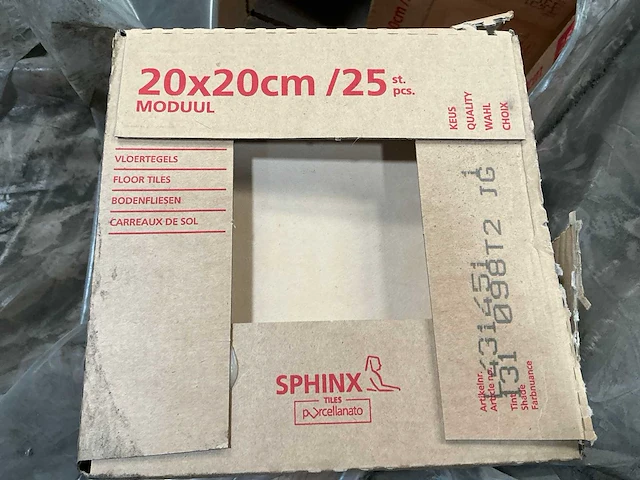 Sphinx vloertegel 327m2 - afbeelding 8 van  9