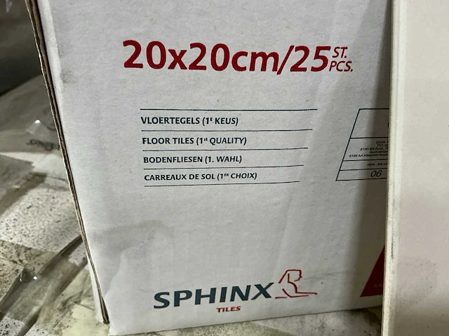 Sphinx vloertegel 75m2 - afbeelding 2 van  5